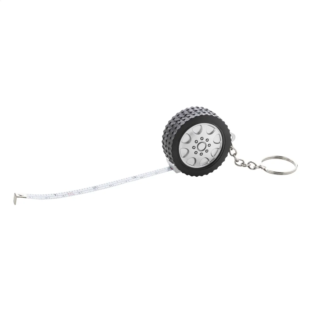 brelok ''koło'' z miarką Wheel