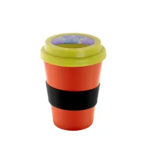 personalizowany kubek termiczny, pokrywka CreaCup Mini