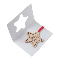 karta świąteczna, gwiazda TreeCard