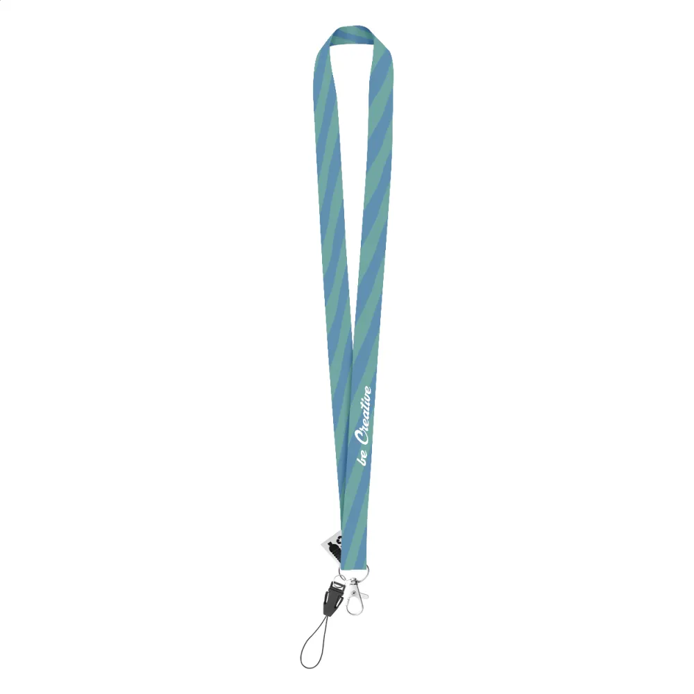 personalizowana smycz sublimacyjna Subyard B RPET