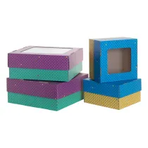 kartonik/pudełko CreaBox Gift Box Window L
