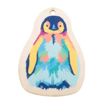 personalizowana ozdoba choinkowa CreaJul Wood