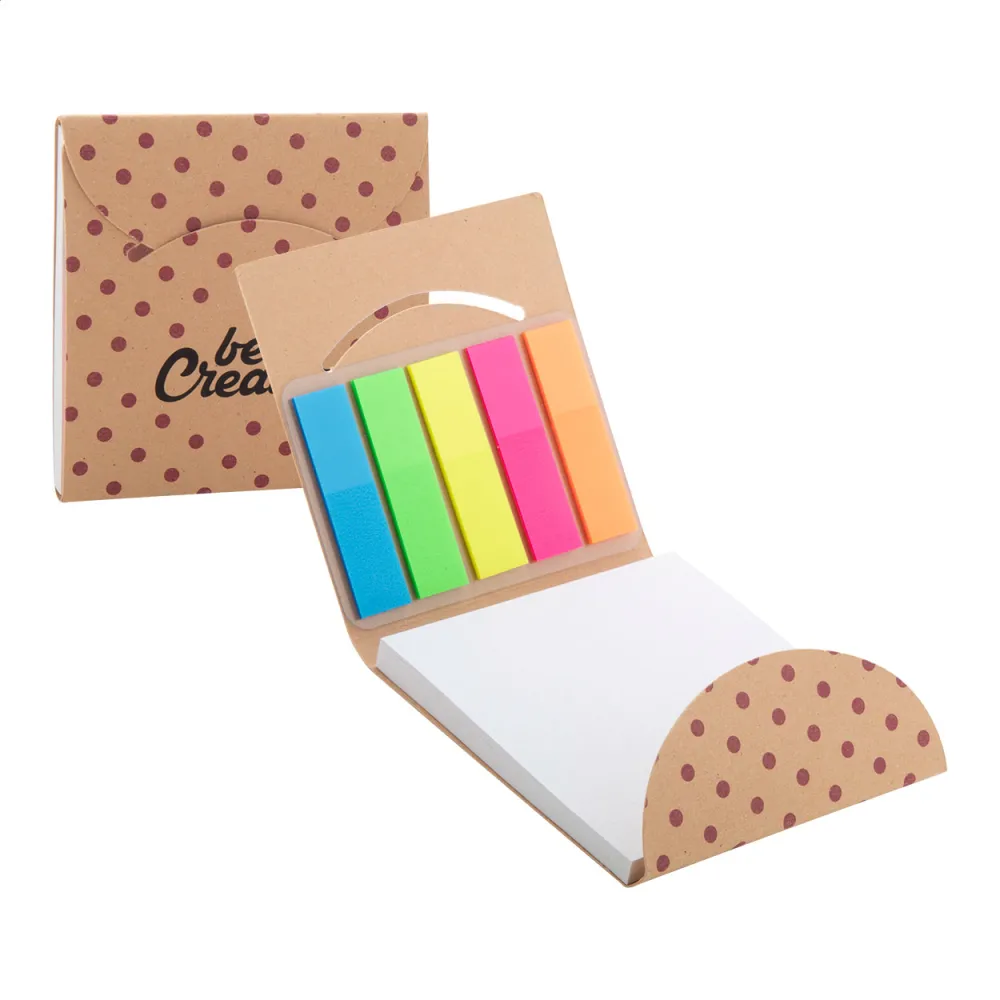 personalizowany notatnik z kartkami samoprzylepnymi CreaStick Combo C Eco