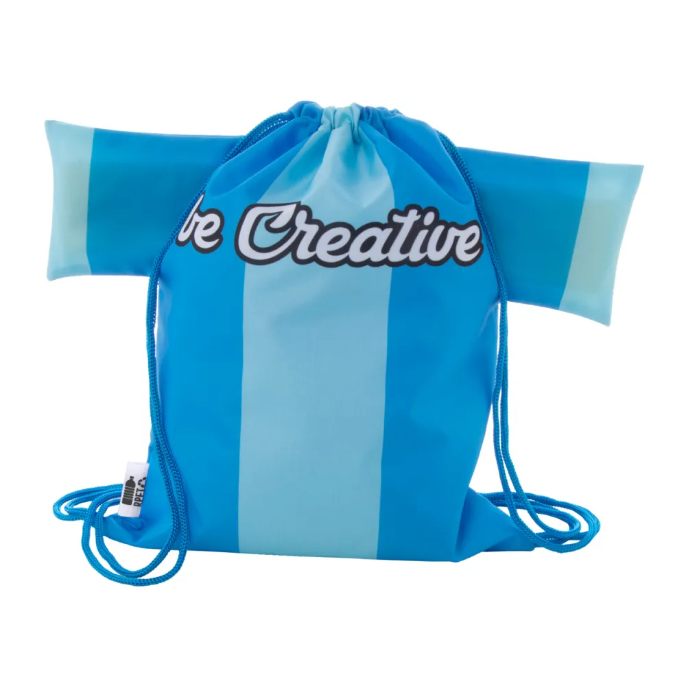 personalizowany worek ze sznurkami dla dzieci CreaDraw T Kids RPET