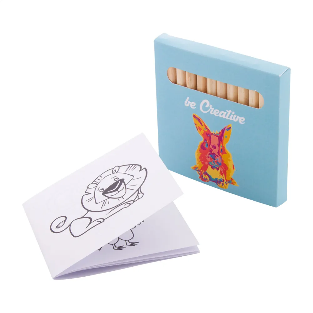 personalizowany zestaw do kolorowania / zwierzęta Coloxil 12
