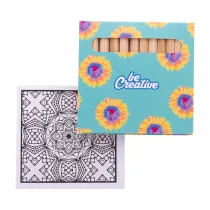 personalizowany zestaw do kolorowania / mandala Coloxil 12