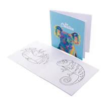 personalizowany zestaw do kolorowania / kredki / zwierzęta ColoBook