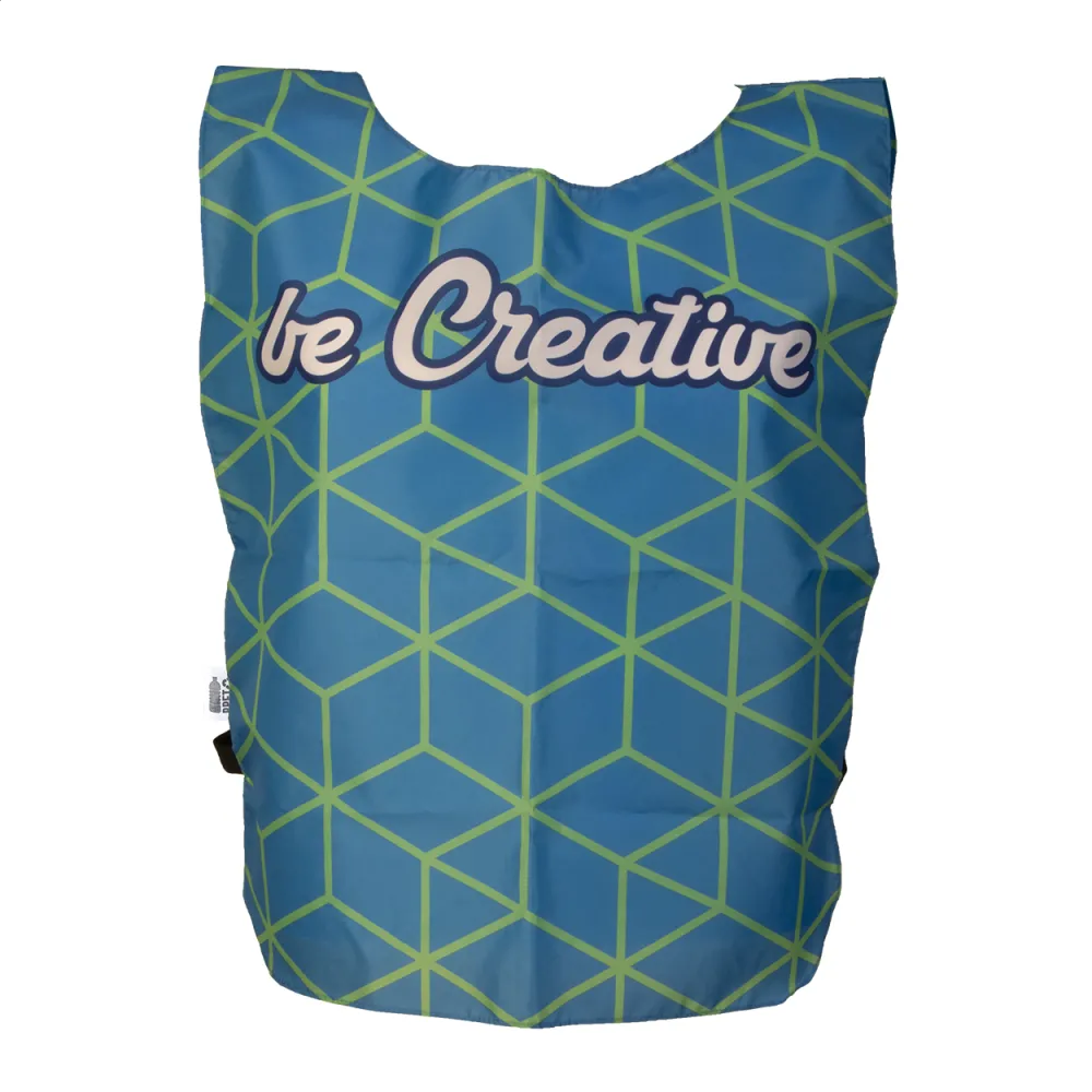 personalizowana kamizelka sportowa RPET / znacznik CreaTeam