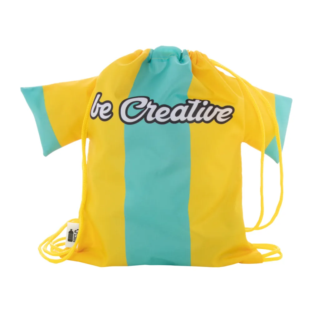 personalizowany worek ze sznurkami dla dzieci CreaDraw T Kids RPET