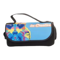 personalizowany koc polarowy RPET Reporta