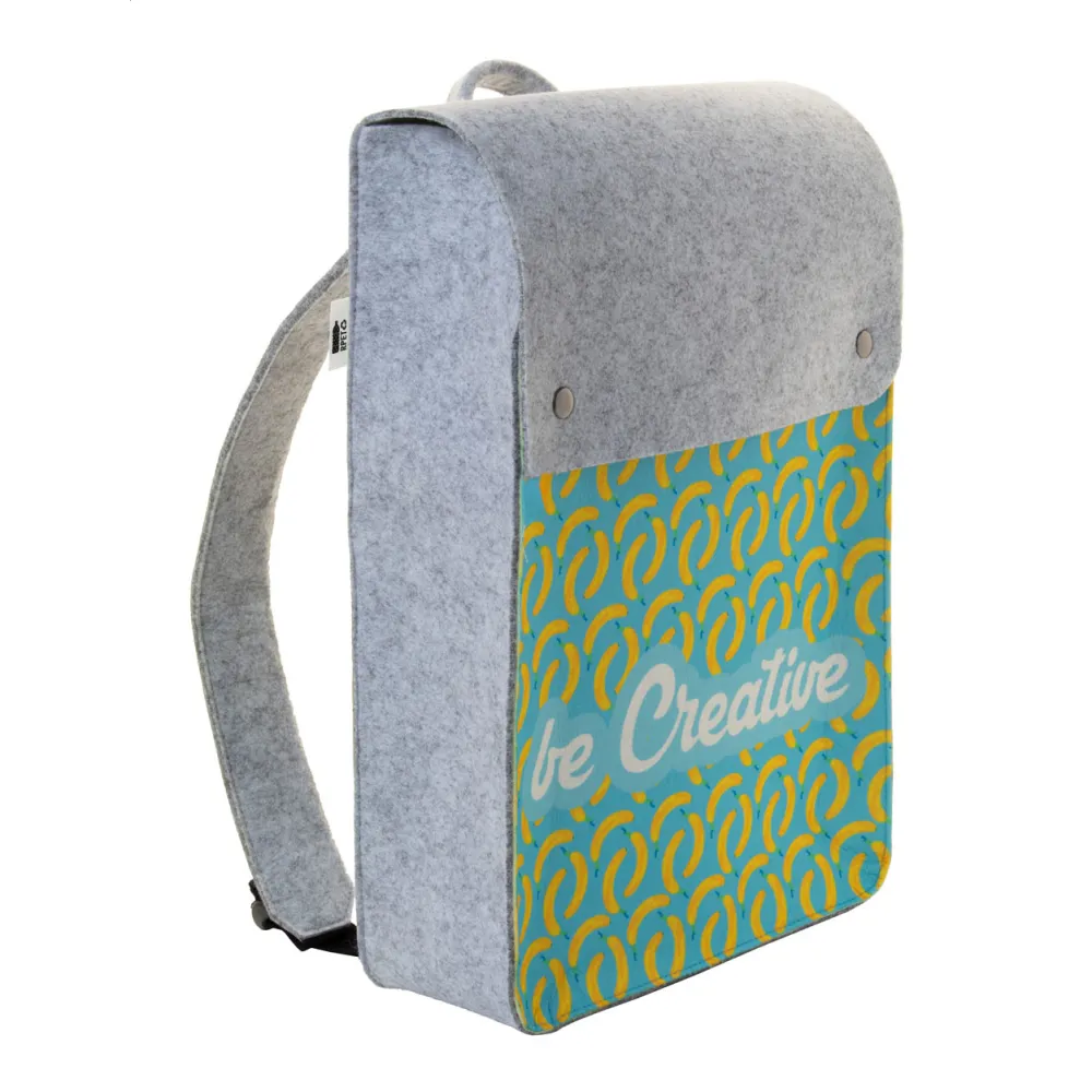 personalizowany plecak RPET CreaFelt Back II