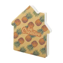 personalizowany notatnik z kartkami samoprzylepnymi CreaStick House Eco