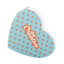 personalizowany notatnik z kartkami samoprzylepnymi CreaStick Heart