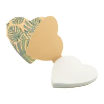 personalizowany notatnik z kartkami samoprzylepnymi CreaStick Heart Eco