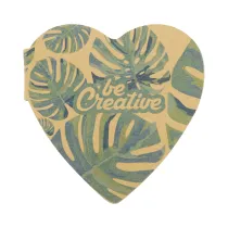 personalizowany notatnik z kartkami samoprzylepnymi CreaStick Heart Eco