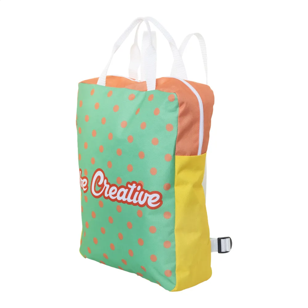 personalizowany plecak na laptopa RPET SuboBag Slimback