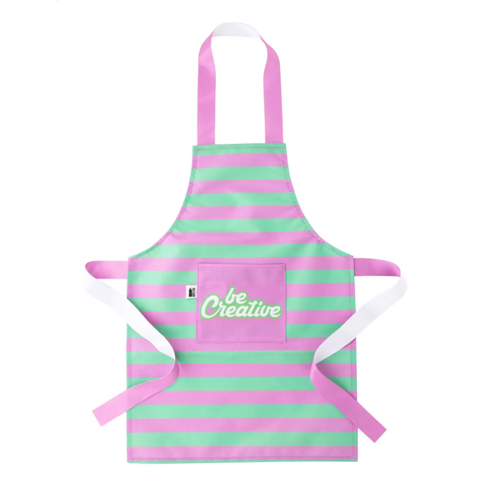 personalizowany fartuch RPET CreaChef Kid