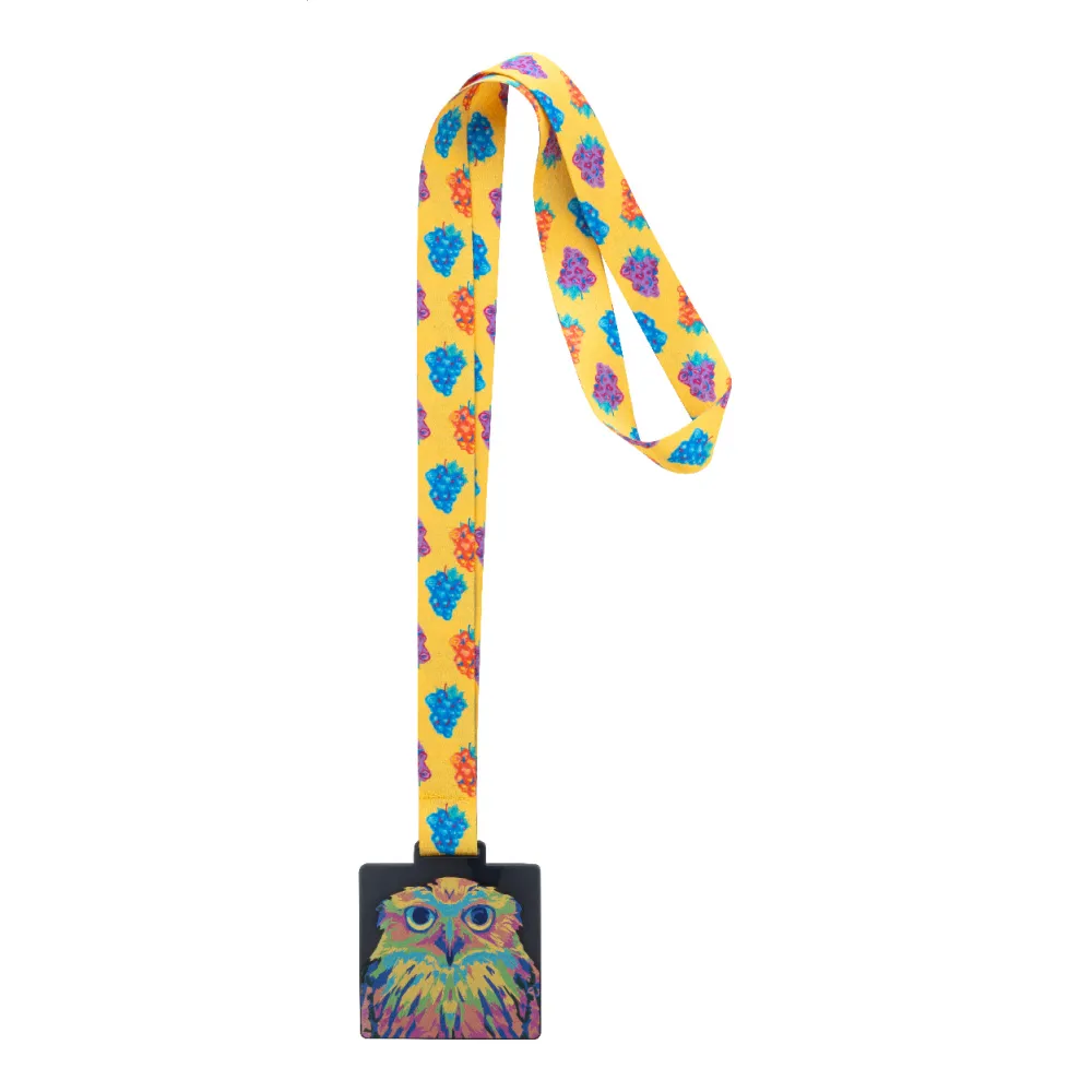 personalizowany medal Subdal Colour Square