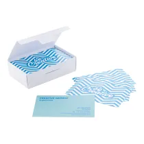 personalizowane wizytówki odporne na rozdarcie Visicard Safe