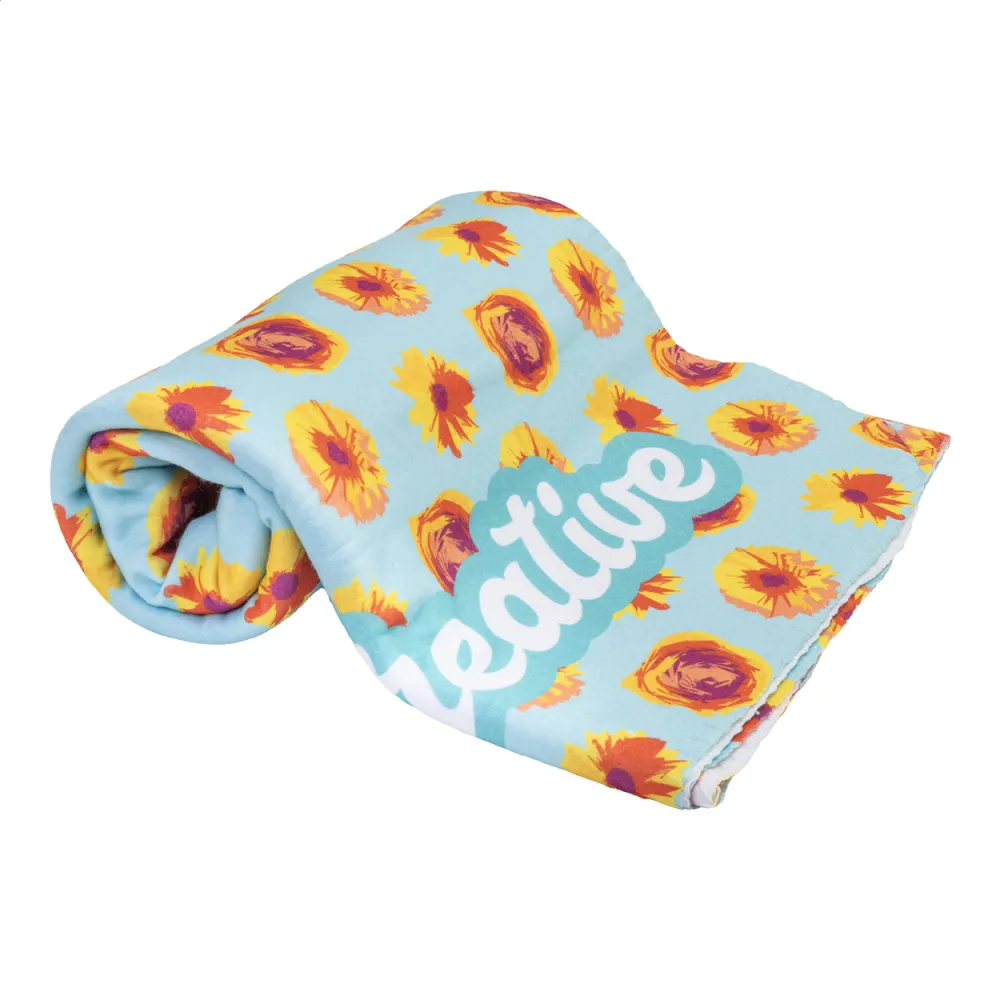 personalizowany koc polarowy RPET CreaFleece