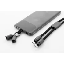 Kabel ładujący 60 W - smycz RPET Fastly