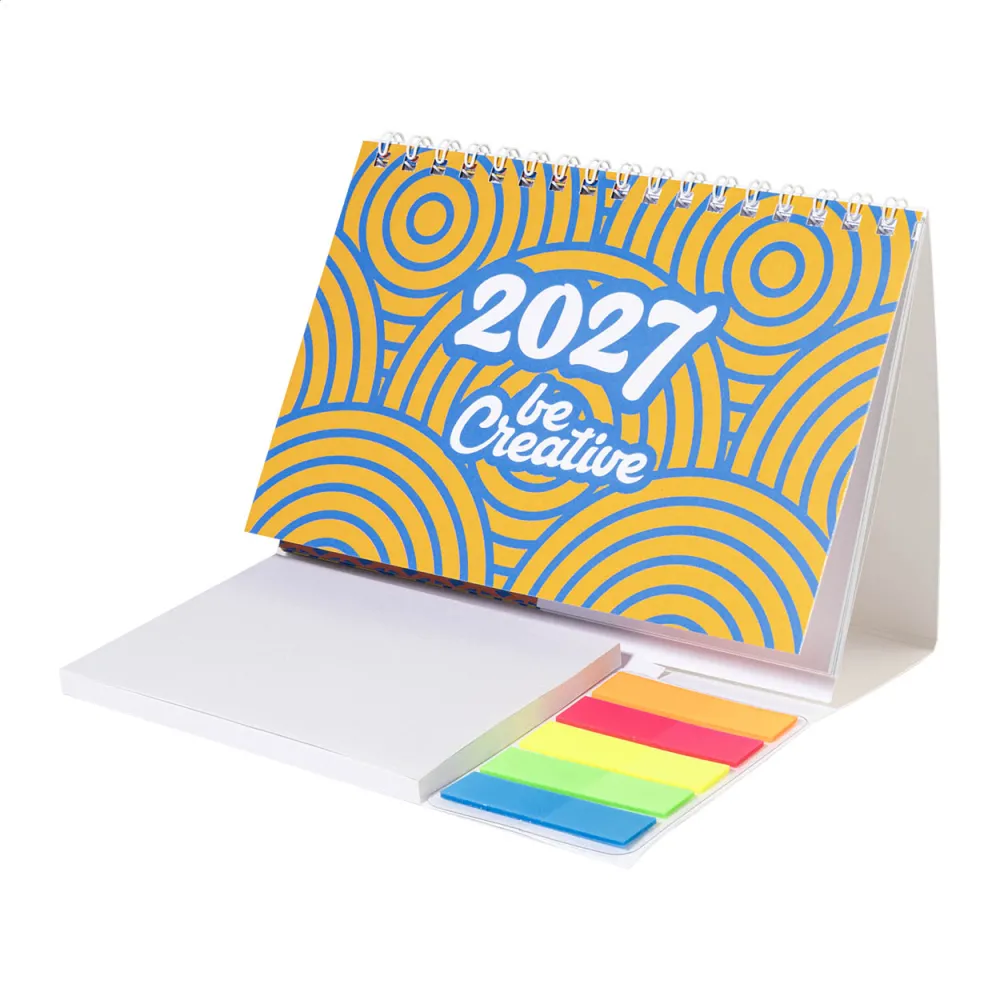 personalizowany kalendarz biurkowy CreaDate Combo