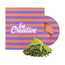 niestandardowa torebka herbaty, zielona herbata CreaTea Mug