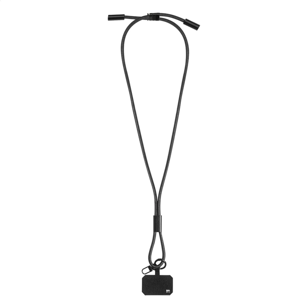 smycz, uchwyt na telefon, kabel 60W RPET HolCharge
