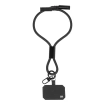 smycz na nadgarstek, uchwyt na telefon, kabel 60W RPET CuffCharge