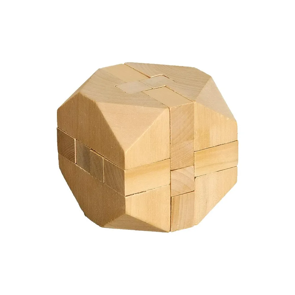 Układanka logiczna Cube, ecru