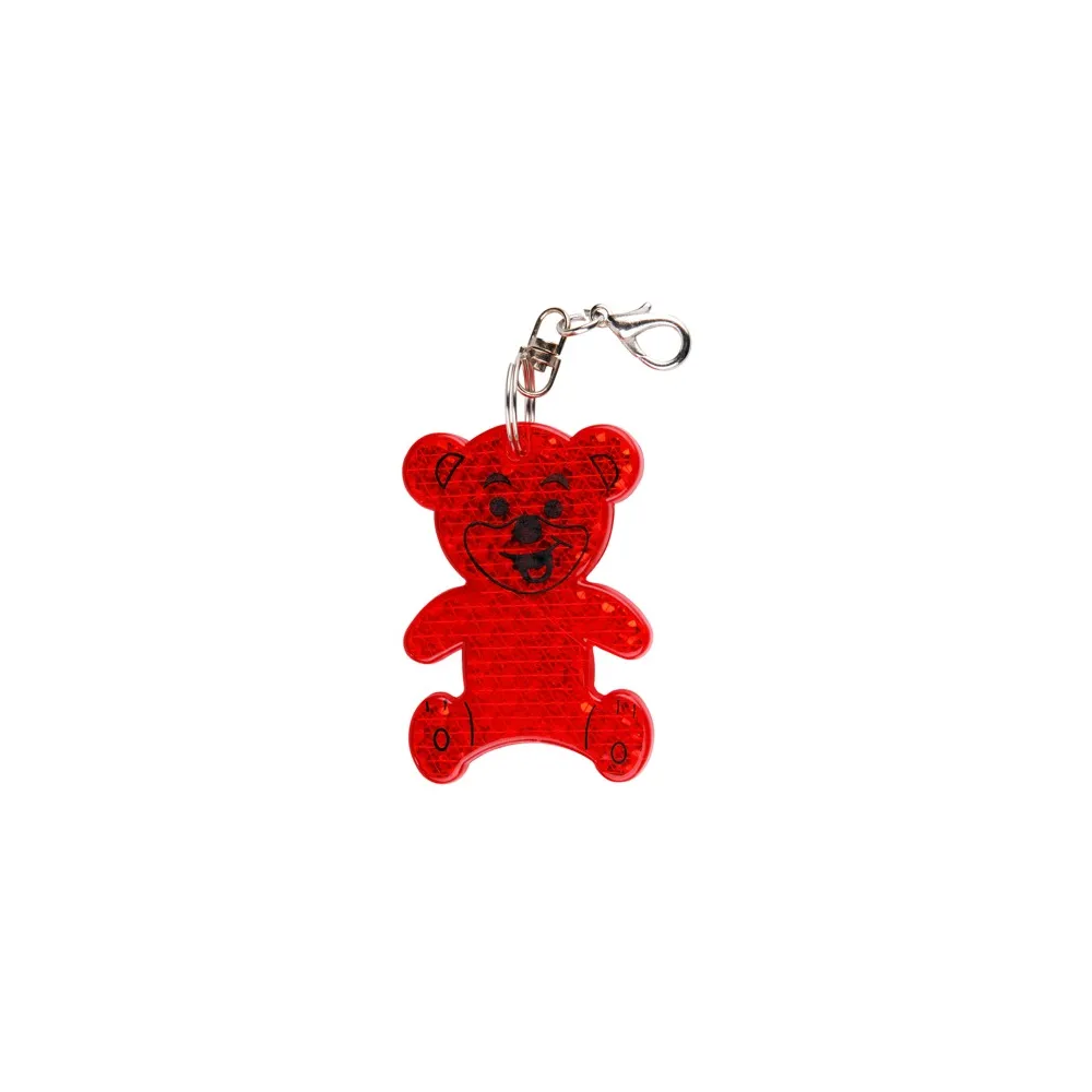 Brelok Teddy, czerwony