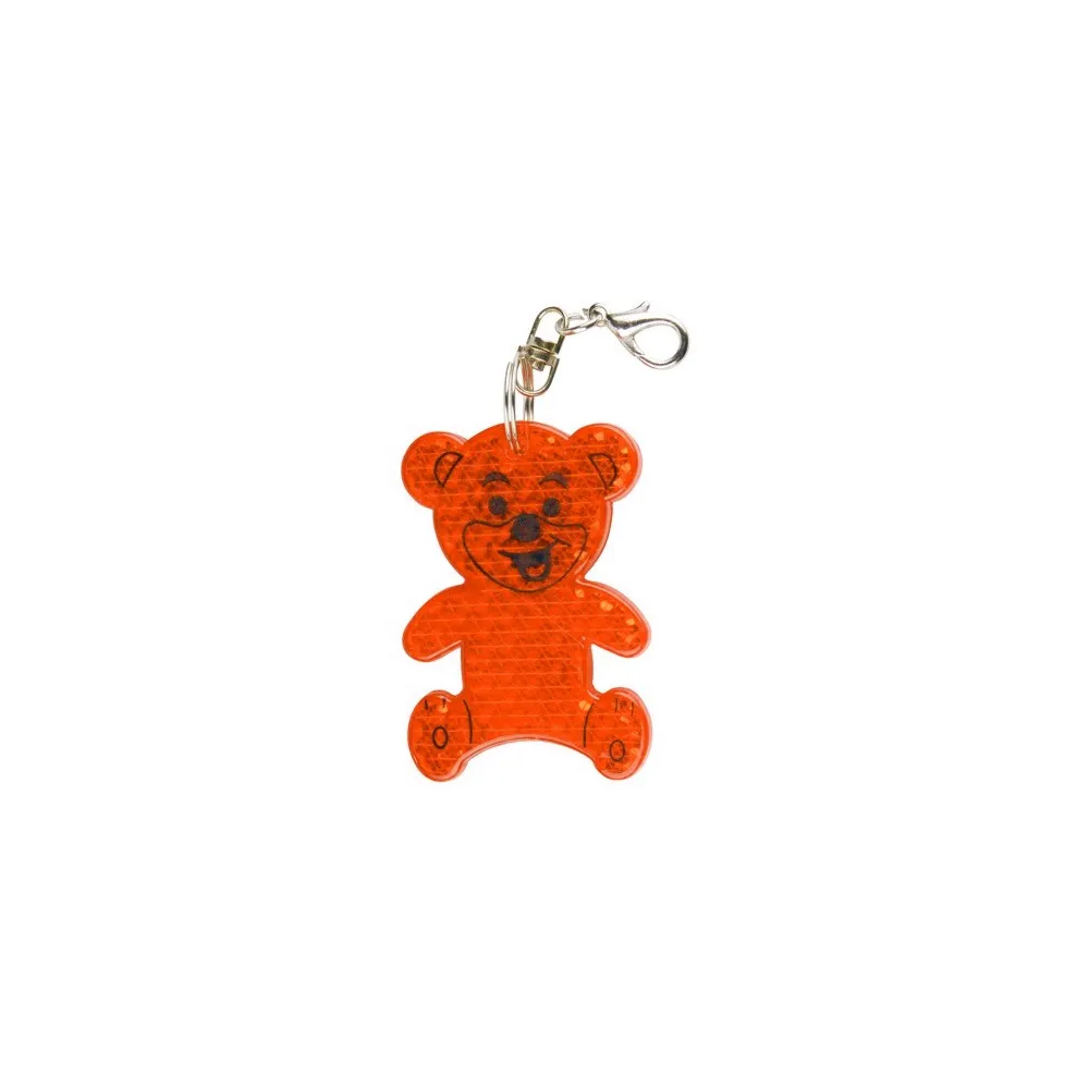 Brelok Teddy, pomarańczowy