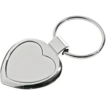Brelok metalowy Stout Heart, srebrny
