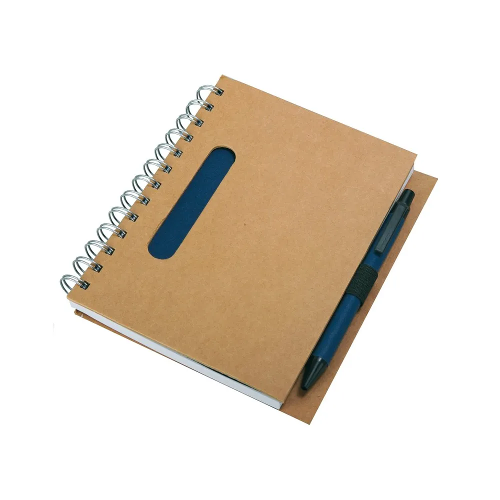 Notes 120x180/70k linia Envivo, granatowy/beżowy