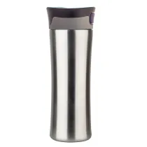 Kubek termiczny Telescope 430 ml, czarny/srebrny