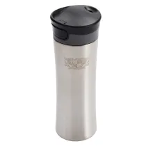 Kubek termiczny Telescope 430 ml, czarny/srebrny