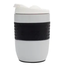 Kubek termiczny Offroader 200 ml, złamana biel - druga jakość