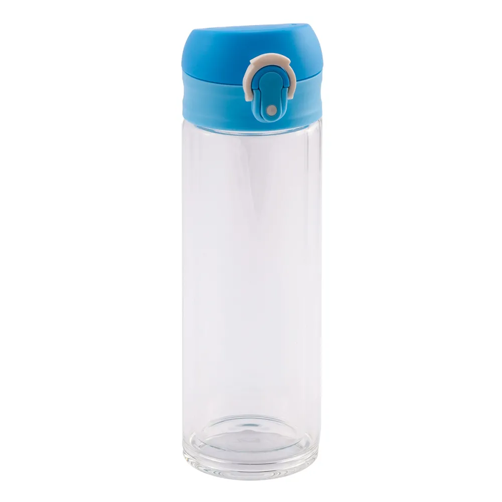Butelka szklana Abisko 280 ml, jasny niebieski