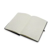 Zestaw notes z długopisem Fold, czarny