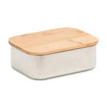 Pojemnik stalowy na lunch 800 ml, srebrny