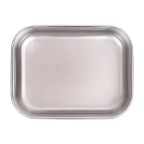 Pojemnik stalowy na lunch 800 ml, srebrny