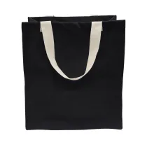Torba z bawełny 340 g/m2 Lisburn, czarny