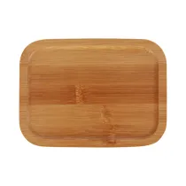 Stalowy lunch box Somerton 800 ml, srebrny