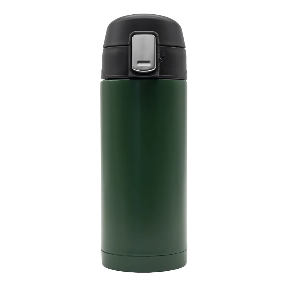 Kubek termiczny Bergen 340 ml, ciemny zielony
