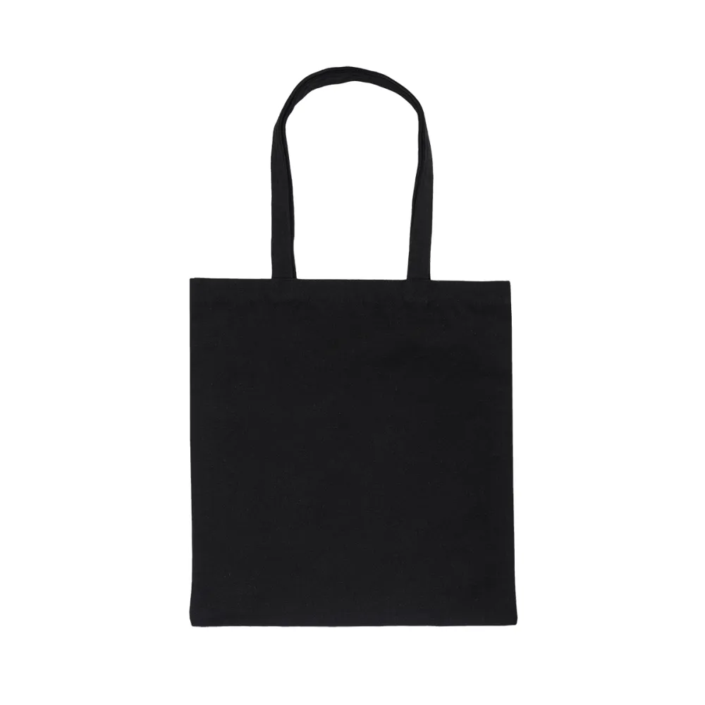 Torba z bawełny 340g/m2 Teldi, czarny