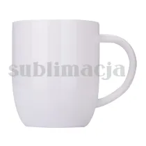 Kubek stalowy Day Alis z powłoką sublimacyjną 350 ml, biały