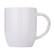 Kubek stalowy Day Alis z powłoką sublimacyjną 350 ml, biały