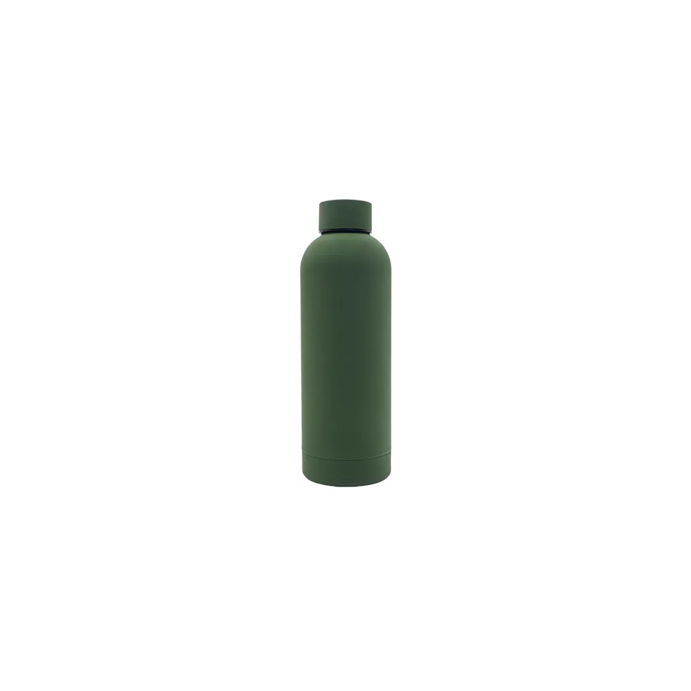 Butelka termiczna Mendoza 500 ml, ciemny zielony