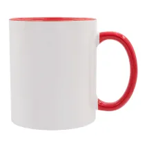 Kubek z powłoką sublimacyjną Gaeta 330 ml, czerwony