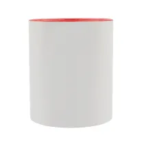 Kubek z powłoką sublimacyjną Gaeta 330 ml, czerwony